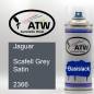 Preview: Jaguar, Scafell Grey Satin, 2366: 400ml Sprühdose, von ATW Autoteile West.